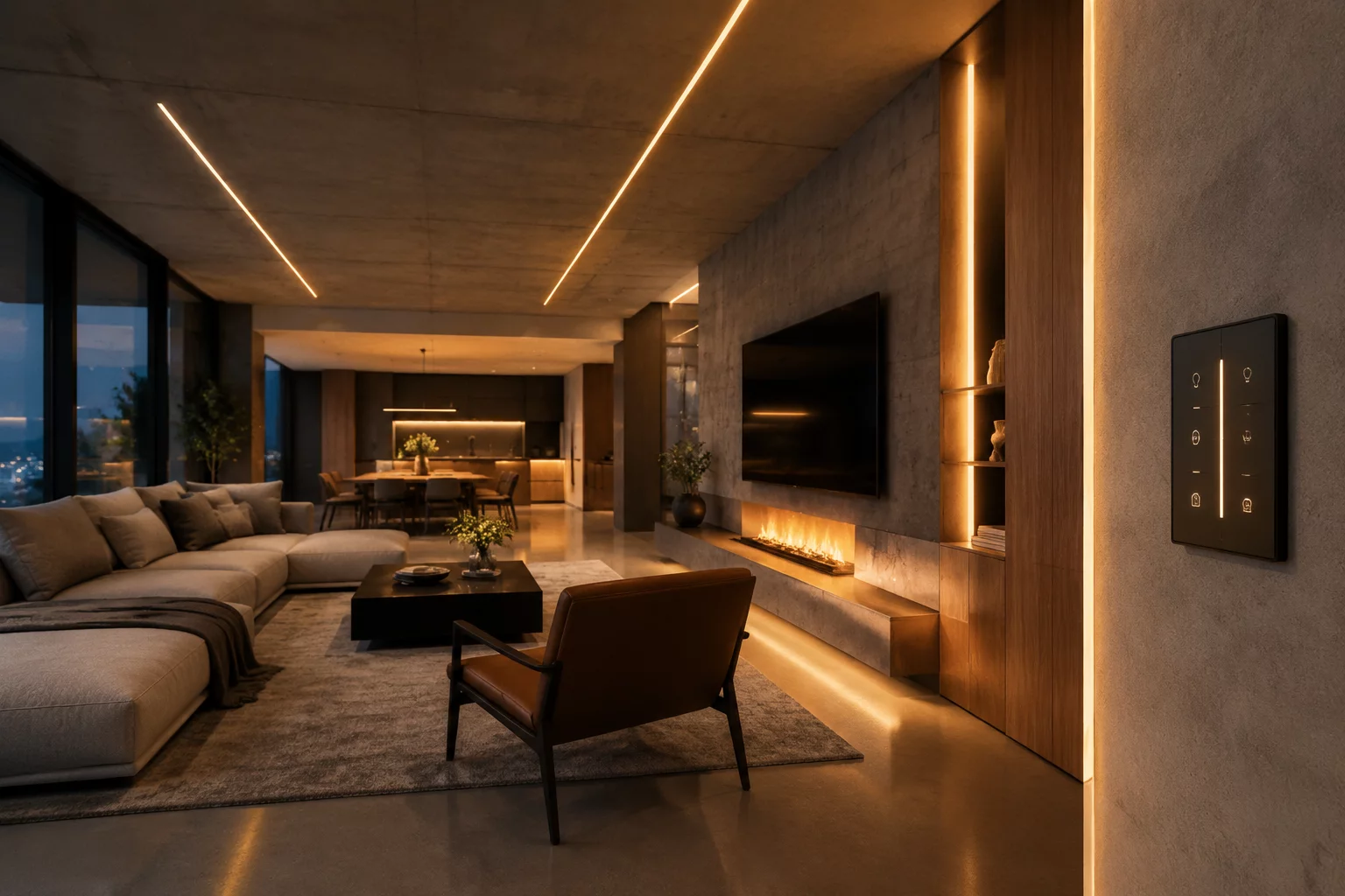 Futuristic Smart Home Electrical Ecosystem